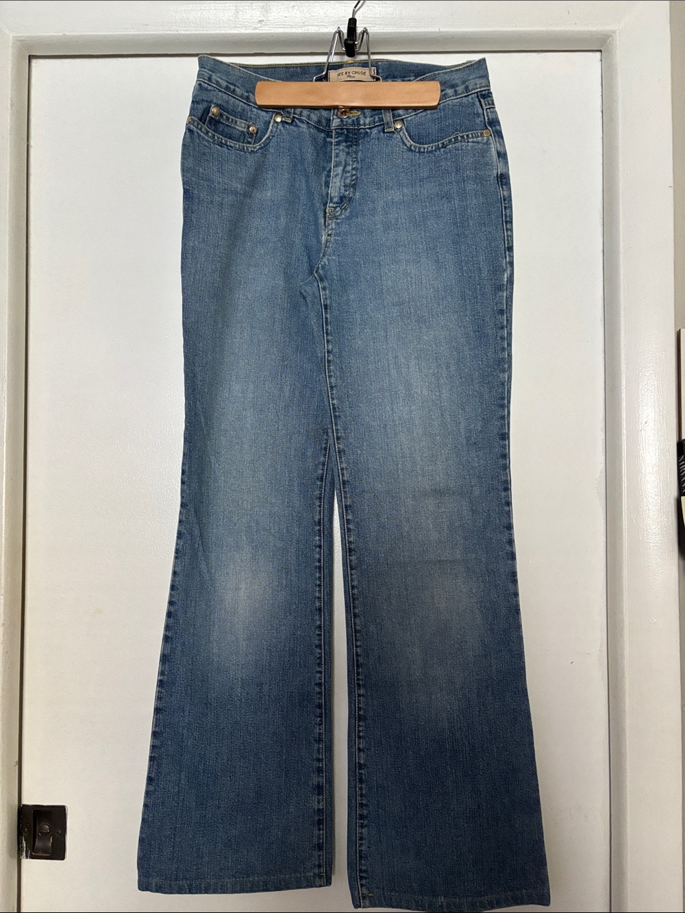 See By Chloe Medium Blue Flared Jeans